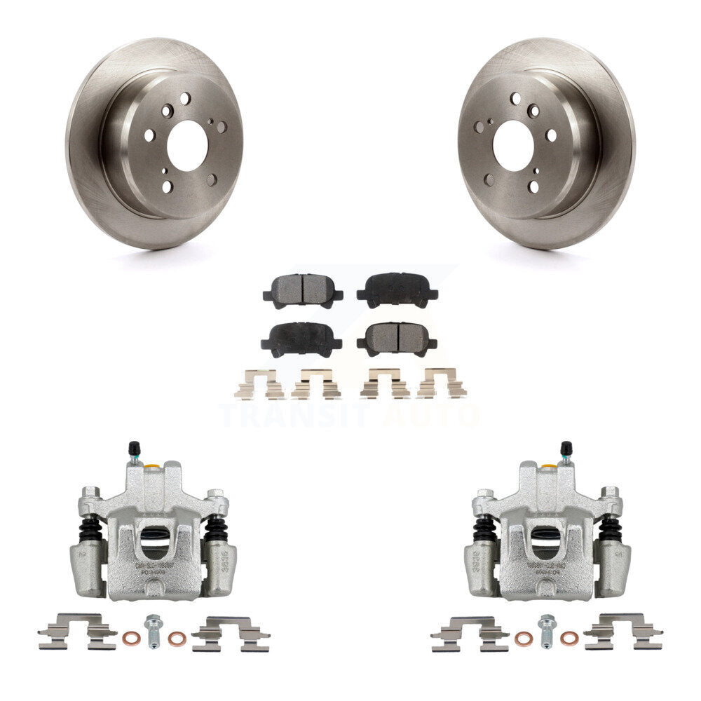 Transit Auto KC8-101348T Disc Brake Kit for 2002-2008 Toyota Avalon, Toyota Solara, Toyota Camry - Rear product image