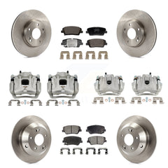 Transit Auto KC8-101349P Disc Brake Kit for 2010-2013 Kia Sorento, Hyundai Santa Fe - Front and Rear product image