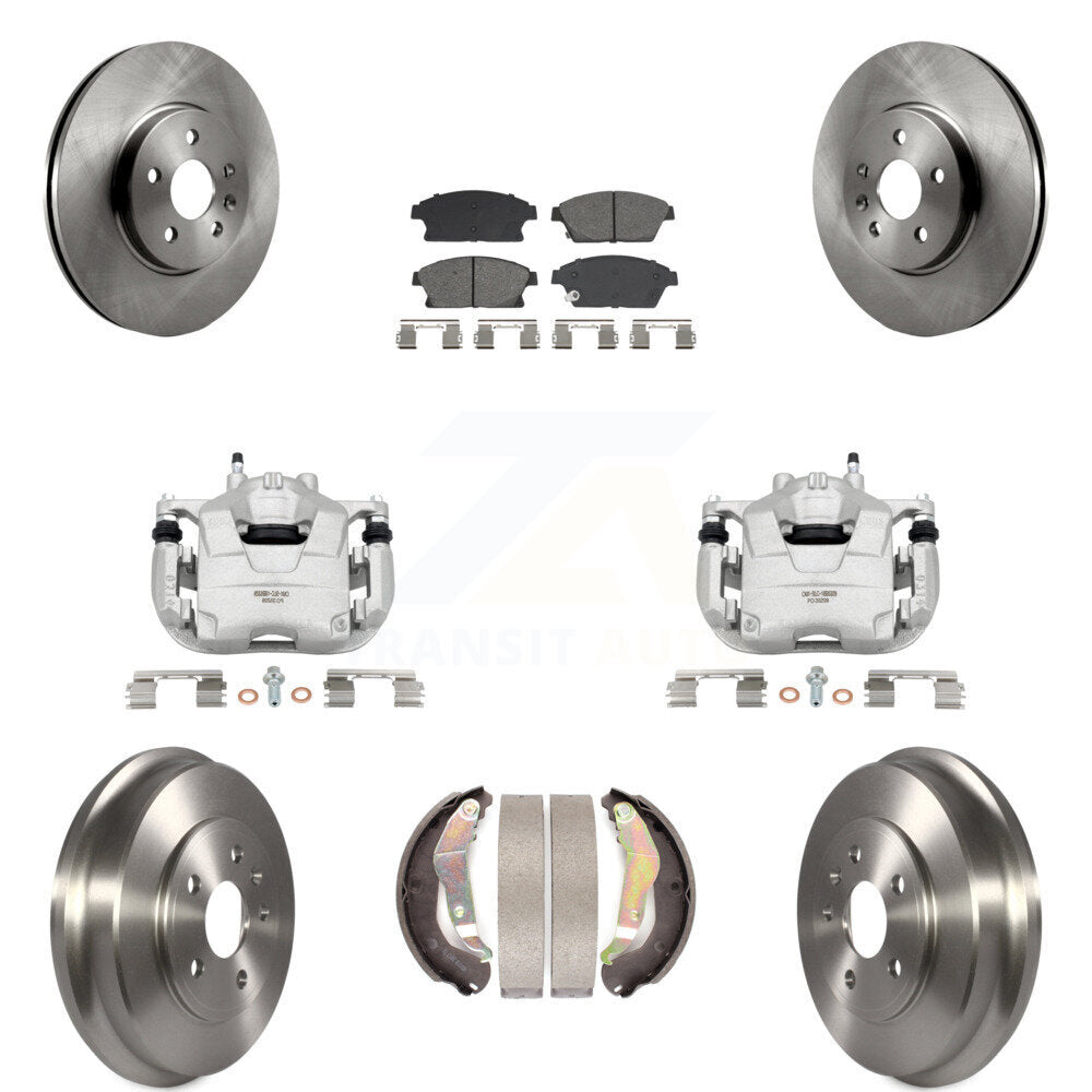 Transit Auto KC8-101349S Disc Brake Kit for 2013-2017 Chevrolet Trax - Front and Rear product image