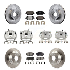 Transit Auto KC8-101351P Disc Brake Kit for 2013-2016 Hyundai Santa Fe Sport - Front and Rear product image