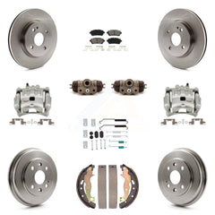 Transit Auto KC8-101351S Disc Brake Kit for 2011-2014 Mazda 2 - Front and Rear product image