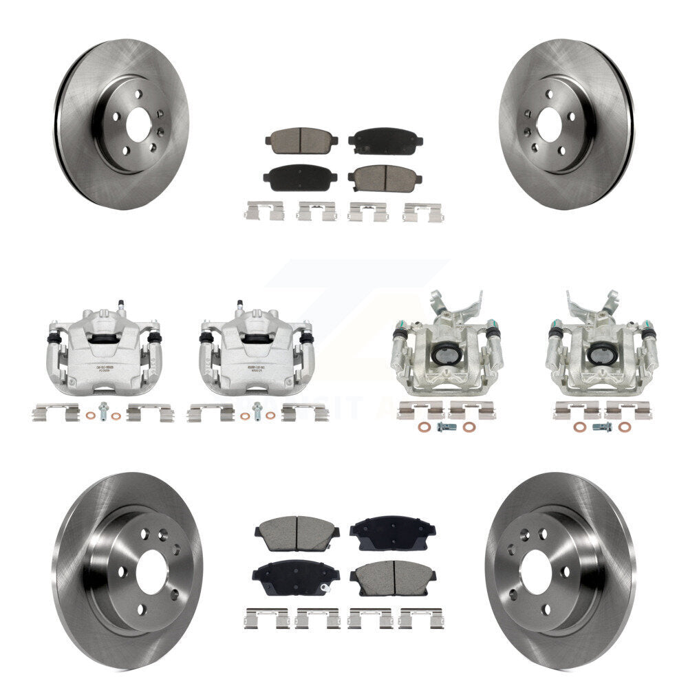 CMX KC8-101352C Disc Brake Kit for 2013-2017 Buick Encore, Chevrolet Trax - Front and Rear product image