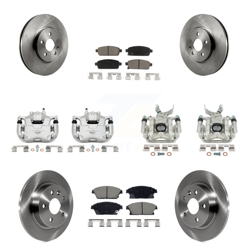 CMX KC8-101352C Disc Brake Kit for 2013-2017 Buick Encore, Chevrolet Trax - Front and Rear product image