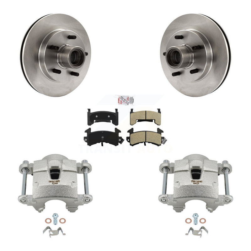 Transit Auto KC8-101354N Disc Brake Kit for 1991-2002 GMC Sonoma, Isuzu Hombre, Chevrolet Blazer & more - Front product image