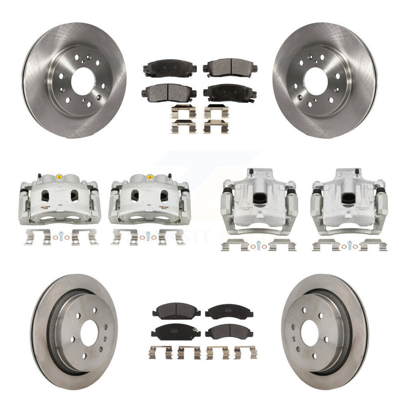 Transit Auto KC8-101354P Disc Brake Kit for 2013-2014 Cadillac XTS - Front and Rear product image