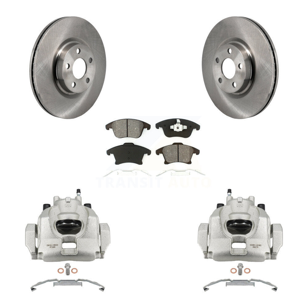 Transit Auto KC8-101354S Disc Brake Kit for 2017-2020 Lincoln MKZ - Front product image