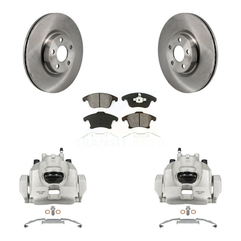 Transit Auto KC8-101354S Disc Brake Kit for 2017-2020 Lincoln MKZ - Front product image