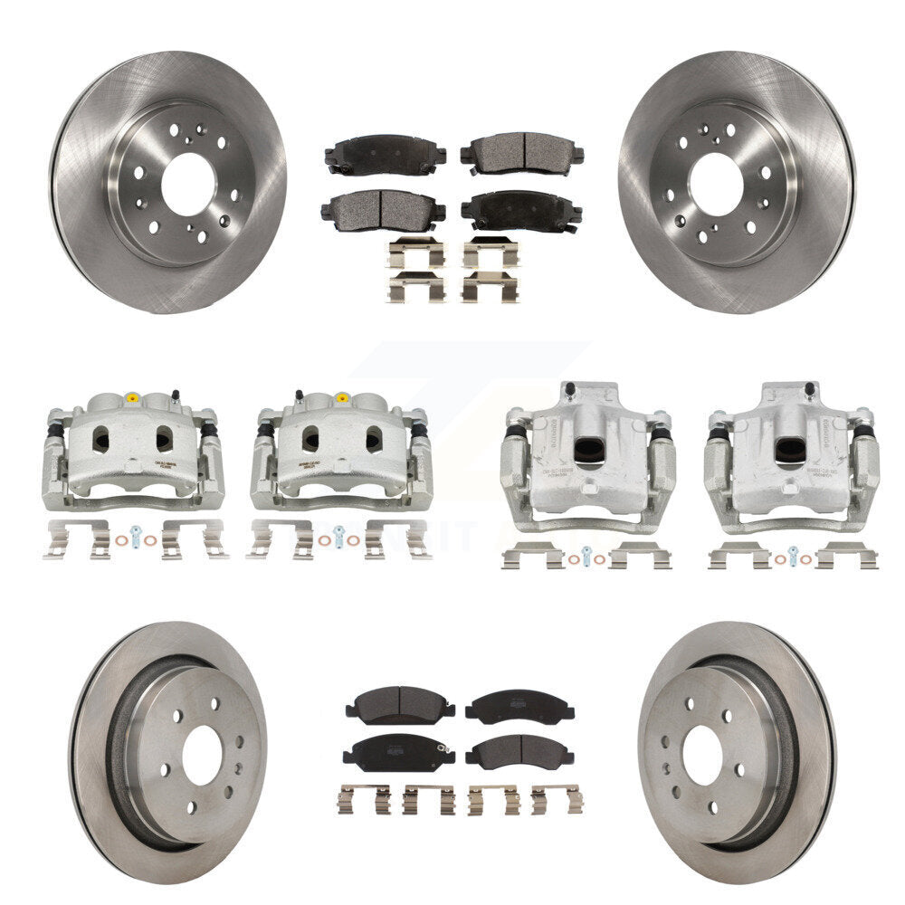 Transit Auto KC8-101355P Disc Brake Kit for 2015-2016 Cadillac XTS - Front and Rear product image