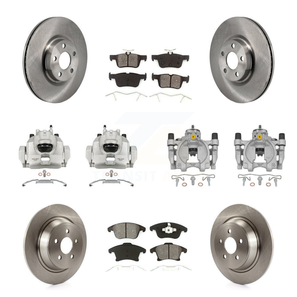 Transit Auto KC8-101355S Disc Brake Kit for 2017-2020 Lincoln MKZ - Front and Rear product image