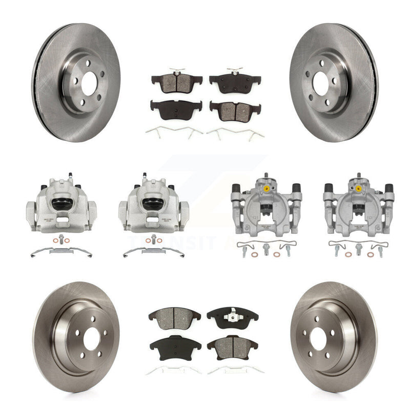 Transit Auto KC8-101355S Disc Brake Kit for 2017-2020 Lincoln MKZ - Front and Rear product image