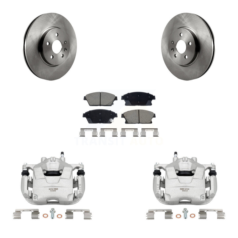 CMX KC8-101356C Disc Brake Kit for 2013-2017 Buick Encore, Chevrolet Trax - Front product image
