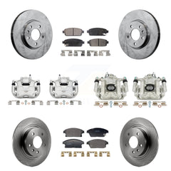 Transit Auto KC8-101356P Disc Brake Kit for 2011-2015 Chevrolet Cruze, Chevrolet Orlando, Chevrolet Volt - Front and Rear product image