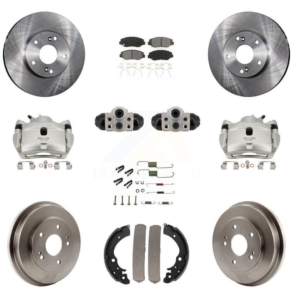 Transit Auto KC8-101356S Disc Brake Kit for 2013-2014 Honda Fit - Front and Rear product image