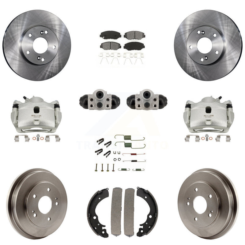 Transit Auto KC8-101356S Disc Brake Kit for 2013-2014 Honda Fit - Front and Rear product image