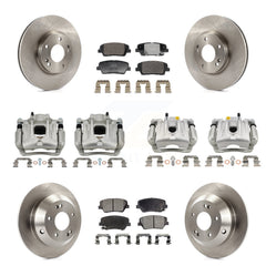 Transit Auto KC8-101356T Disc Brake Kit for 2010-2013 Kia Sorento, Hyundai Santa Fe - Front and Rear product image