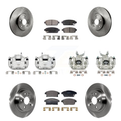 Transit Auto KC8-101357P Disc Brake Kit for 2013-2017 Buick Encore, Chevrolet Trax - Front and Rear product image