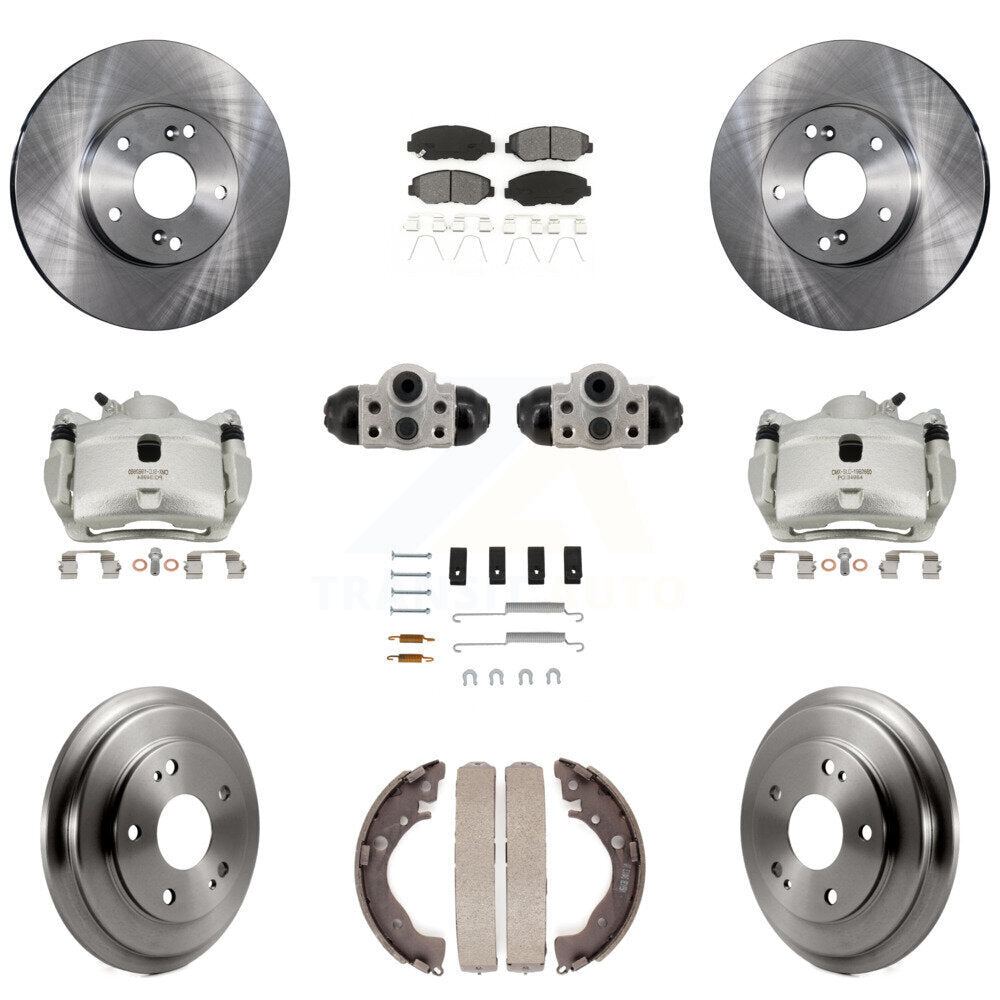 Transit Auto KC8-101357S Disc Brake Kit for 2014-2015 Honda Civic - Front and Rear product image
