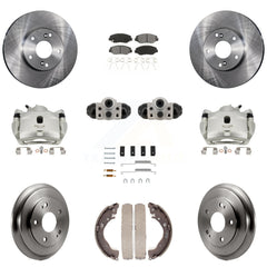 Transit Auto KC8-101357S Disc Brake Kit for 2014-2015 Honda Civic - Front and Rear product image