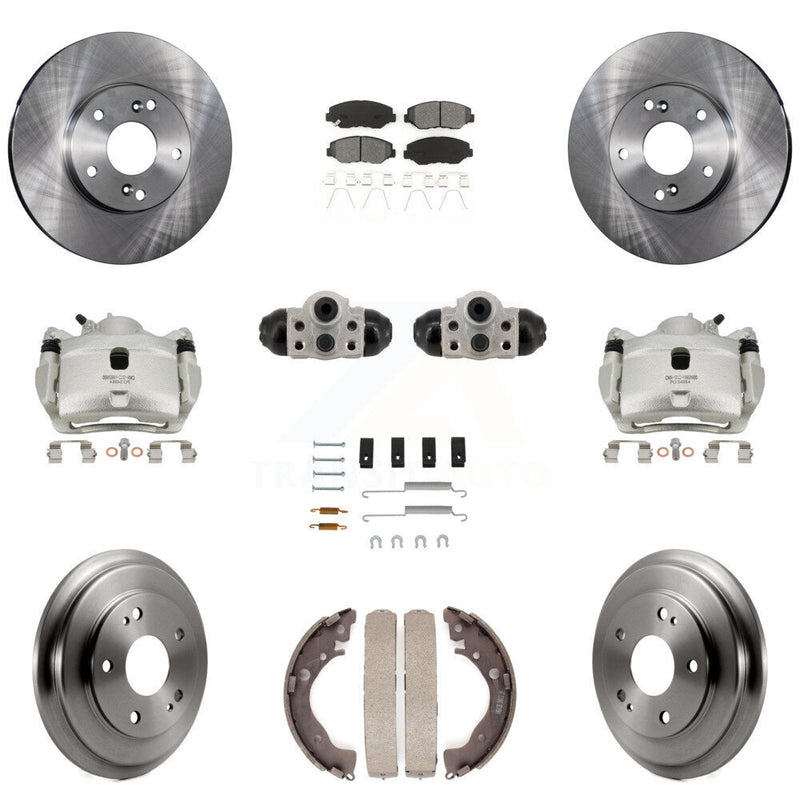 Transit Auto KC8-101357S Disc Brake Kit for 2014-2015 Honda Civic - Front and Rear product image
