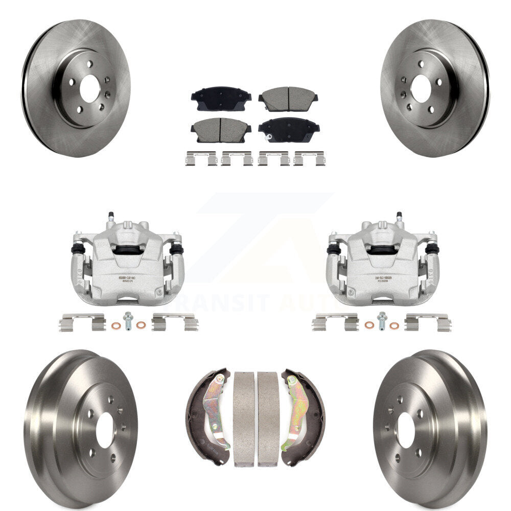 Transit Auto KC8-101358C Disc Brake Kit for 2013-2017 Chevrolet Trax - Front and Rear product image