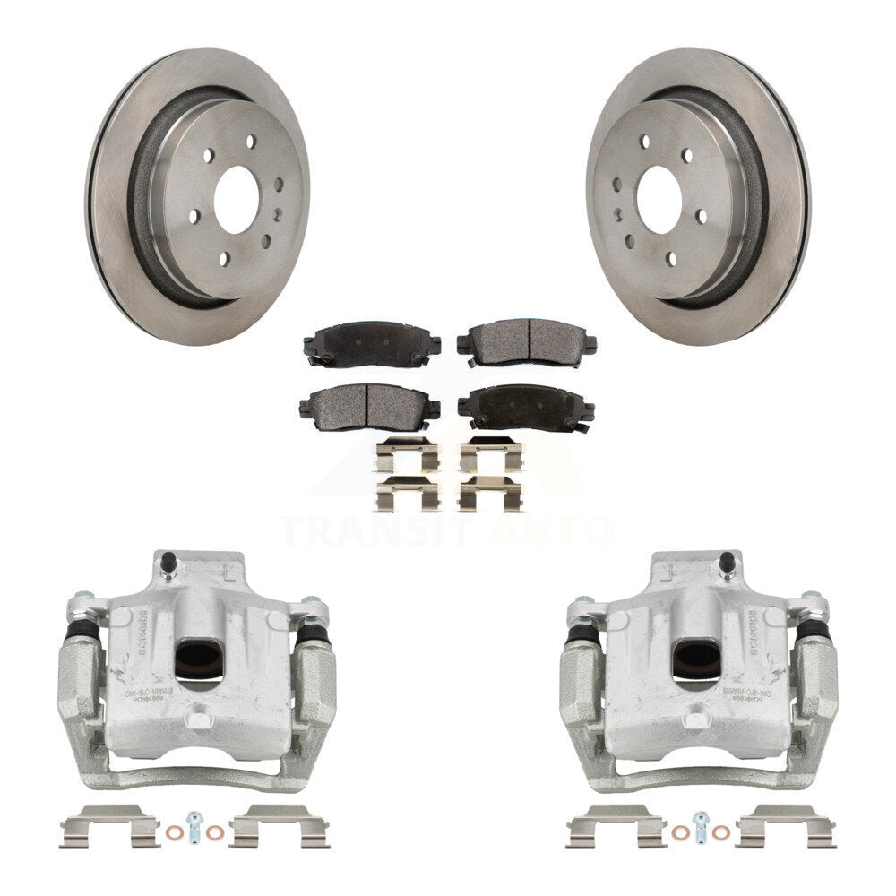 Transit Auto KC8-101358P Disc Brake Kit for 2013-2019 Cadillac XTS - Rear product image