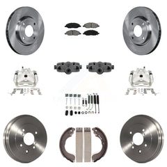 Transit Auto KC8-101358S Disc Brake Kit for 2008 Nissan Versa - Front and Rear product image