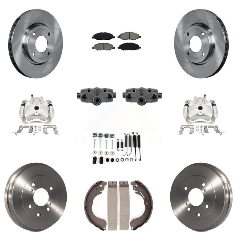 Transit Auto KC8-101358S Disc Brake Kit for 2008 Nissan Versa - Front and Rear product image