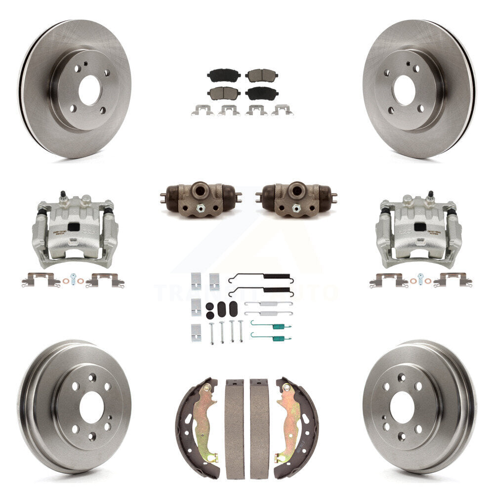 Transit Auto KC8-101359C Disc Brake Kit for 2011-2014 Mazda 2 - Front and Rear product image