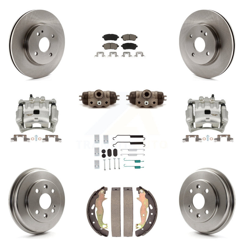 Transit Auto KC8-101359C Disc Brake Kit for 2011-2014 Mazda 2 - Front and Rear product image
