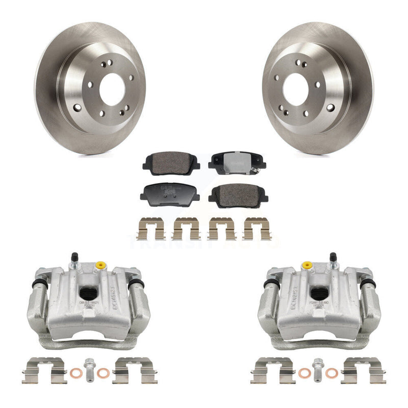 Transit Auto KC8-101360T Disc Brake Kit for 2010-2013 Kia Sorento, Hyundai Santa Fe - Rear product image