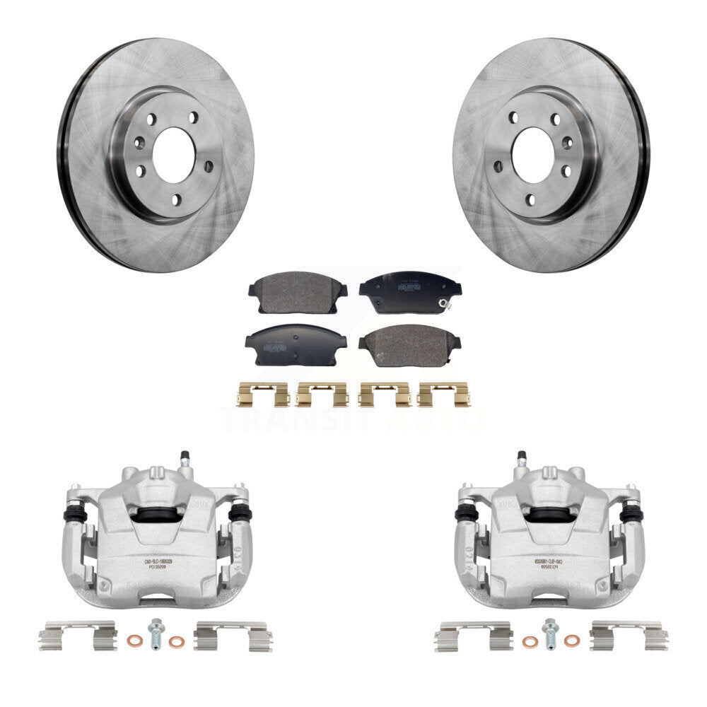 Transit Auto KC8-101361P Disc Brake Kit for 2011-2017 Chevrolet Cruze, Buick Verano, Chevrolet Orlando & more - Front product image