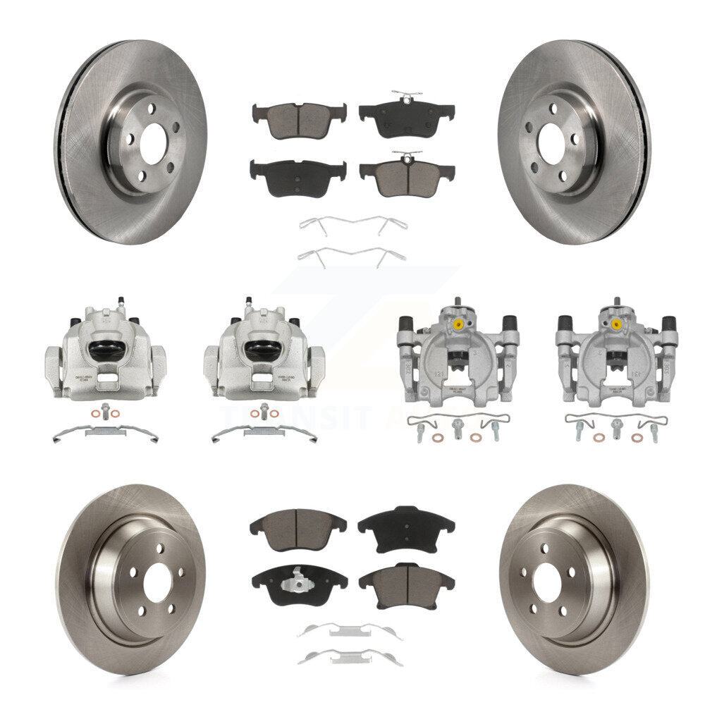 CMX KC8-101362C Disc Brake Kit for 2017-2020 Lincoln MKZ - Front and Rear product image
