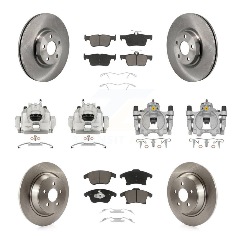 CMX KC8-101362C Disc Brake Kit for 2017-2020 Lincoln MKZ - Front and Rear product image
