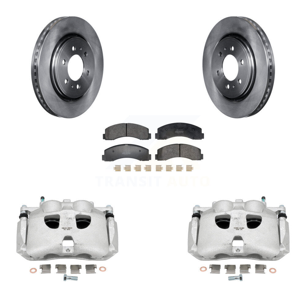 Transit Auto KC8-101362P Disc Brake Kit for 2018-2021 Lincoln Navigator, Ford Expedition - Front product image