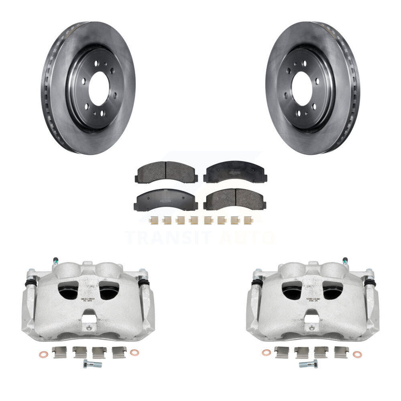 Transit Auto KC8-101362P Disc Brake Kit for 2018-2021 Lincoln Navigator, Ford Expedition - Front product image