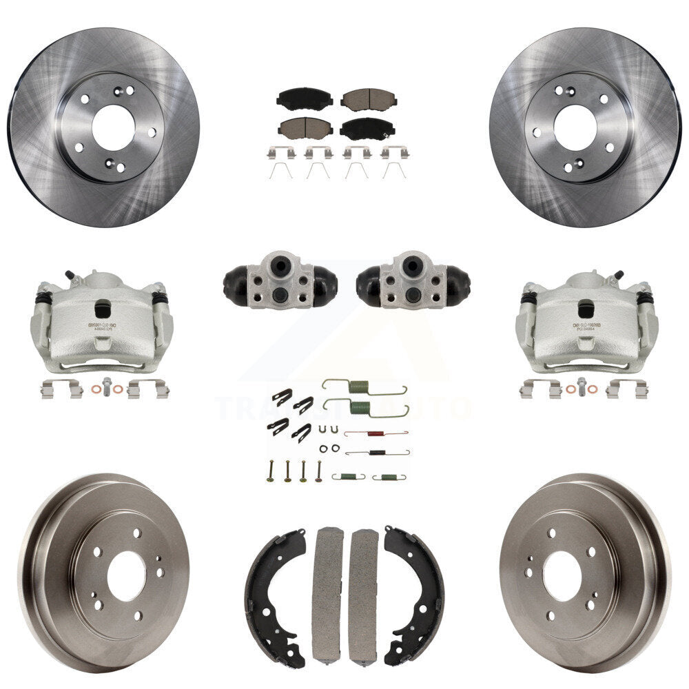 Transit Auto KC8-101364C Disc Brake Kit for 2013-2014 Honda Fit - Front and Rear product image