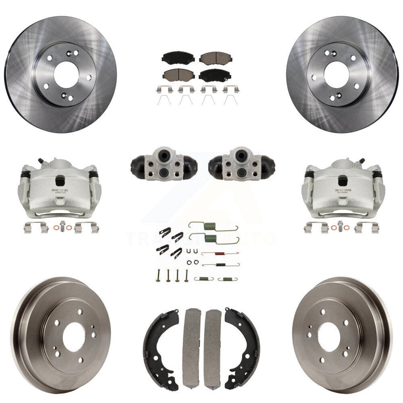 Transit Auto KC8-101364C Disc Brake Kit for 2013-2014 Honda Fit - Front and Rear product image