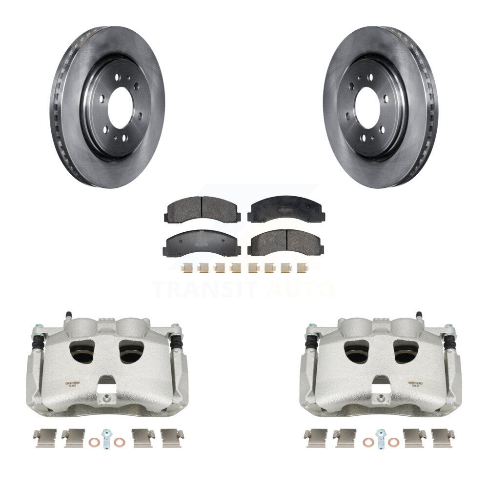 Transit Auto KC8-101364P Disc Brake Kit for 2018-2020 Ford F-150 - Front product image