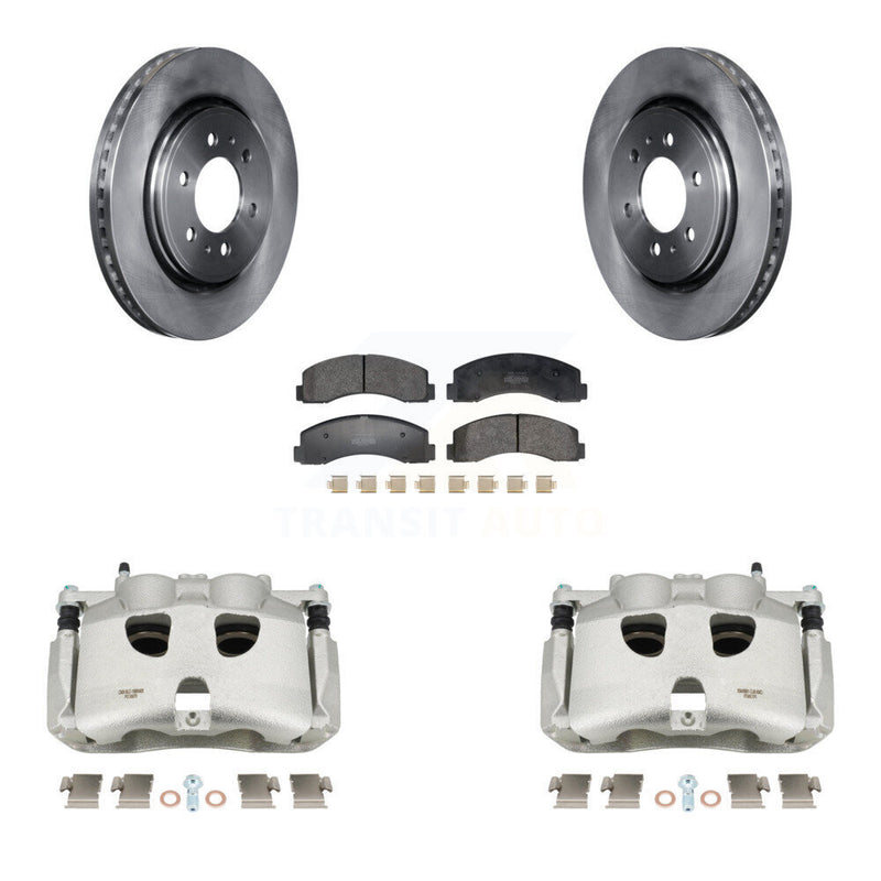 Transit Auto KC8-101364P Disc Brake Kit for 2018-2020 Ford F-150 - Front product image