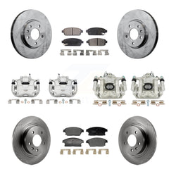 Transit Auto KC8-101364T Disc Brake Kit for 2011-2015 Chevrolet Cruze, Chevrolet Orlando, Chevrolet Volt - Front and Rear product image