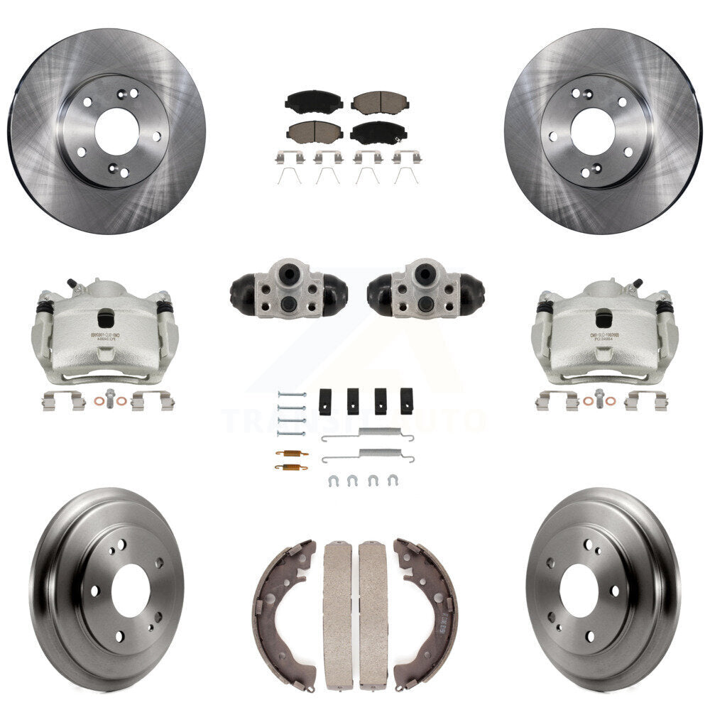 Transit Auto KC8-101365C Disc Brake Kit for 2014-2015 Honda Civic - Front and Rear product image