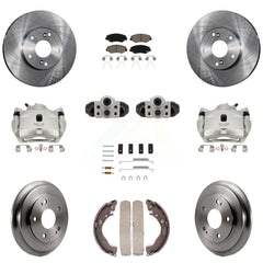 Transit Auto KC8-101365C Disc Brake Kit for 2014-2015 Honda Civic - Front and Rear product image
