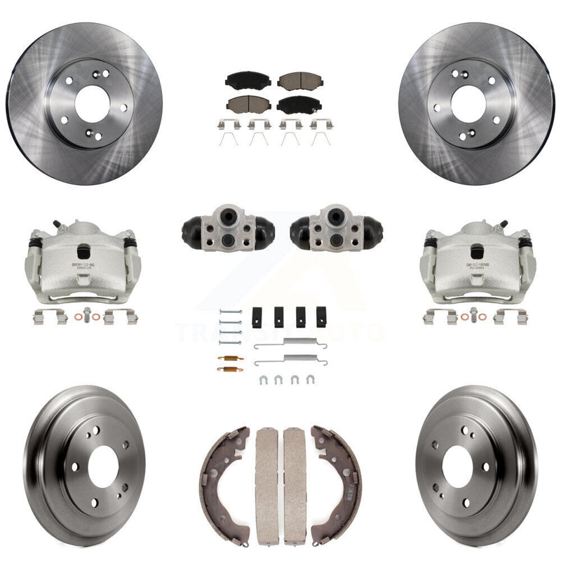 Transit Auto KC8-101365C Disc Brake Kit for 2014-2015 Honda Civic - Front and Rear product image