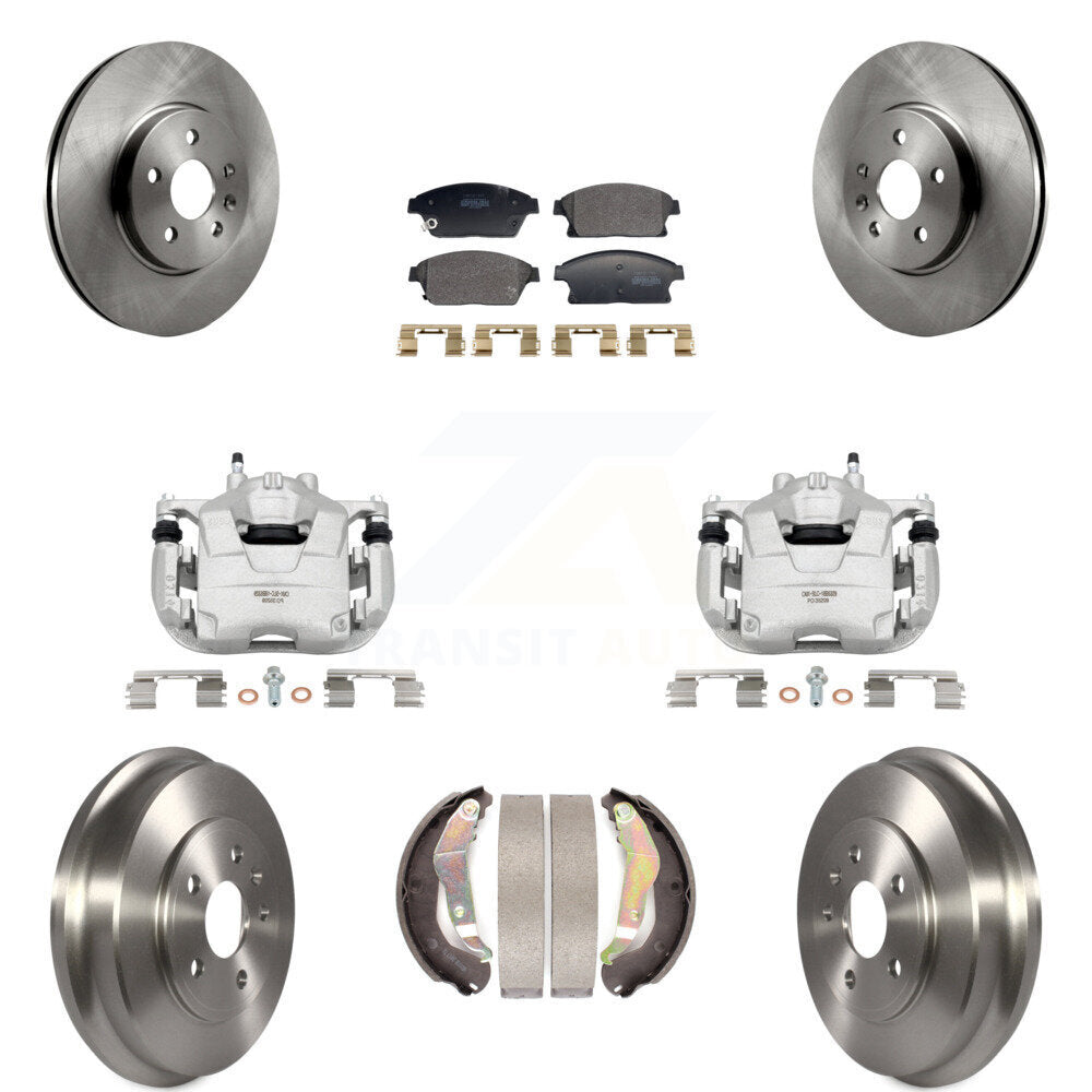 Transit Auto KC8-101365P Disc Brake Kit for 2013-2017 Chevrolet Trax - Front and Rear product image