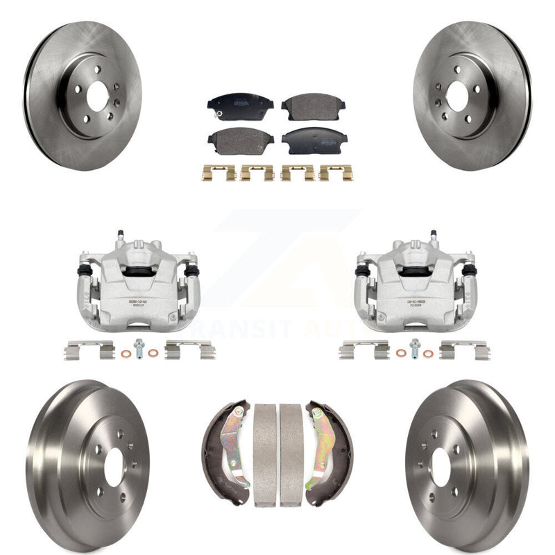 Transit Auto KC8-101365P Disc Brake Kit for 2013-2017 Chevrolet Trax - Front and Rear product image