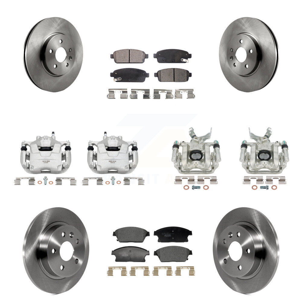Transit Auto KC8-101365T Disc Brake Kit for 2013-2017 Buick Encore, Chevrolet Trax - Front and Rear product image