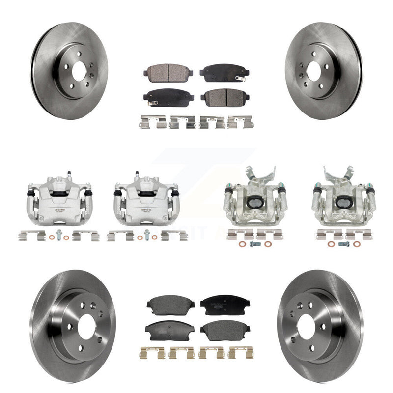 Transit Auto KC8-101365T Disc Brake Kit for 2013-2017 Buick Encore, Chevrolet Trax - Front and Rear product image