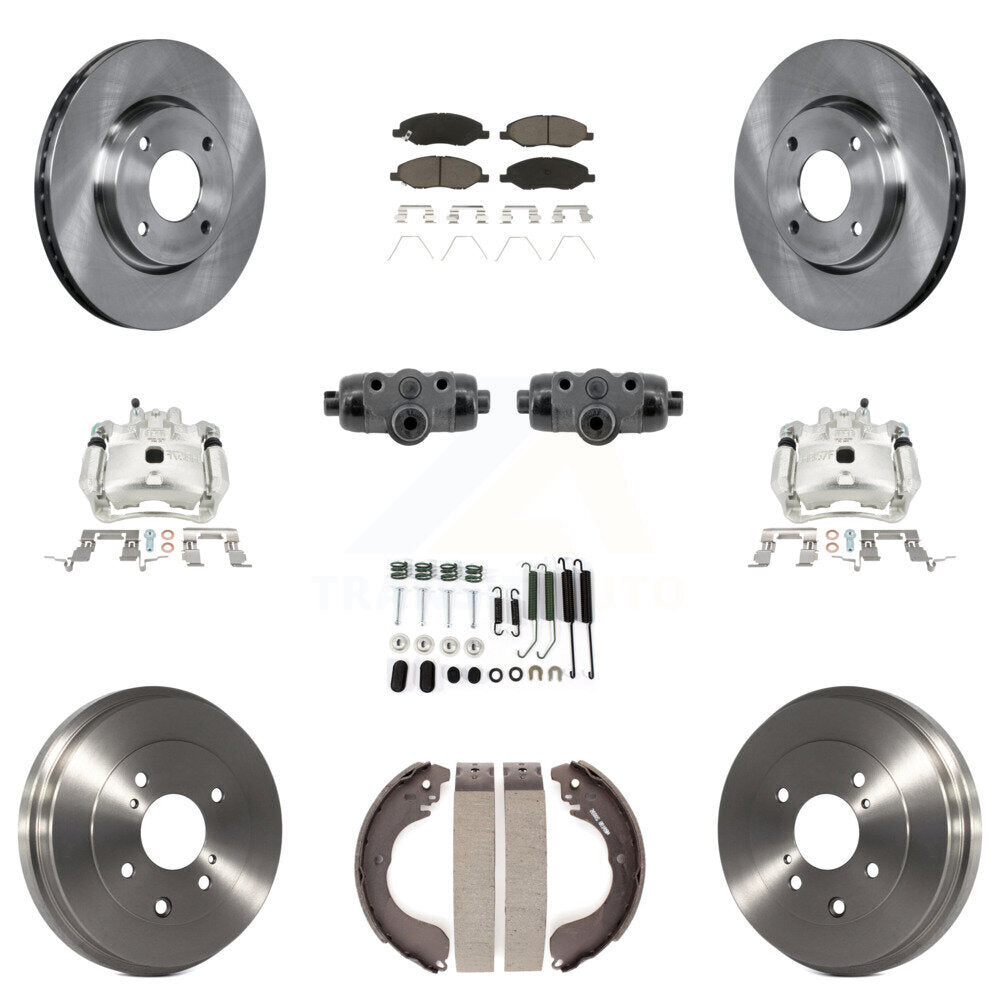 Transit Auto KC8-101366C Disc Brake Kit for 2008 Nissan Versa - Front and Rear product image