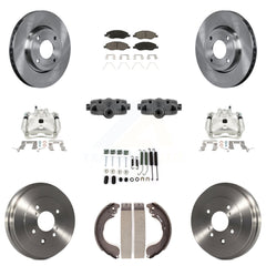 Transit Auto KC8-101366C Disc Brake Kit for 2008 Nissan Versa - Front and Rear product image
