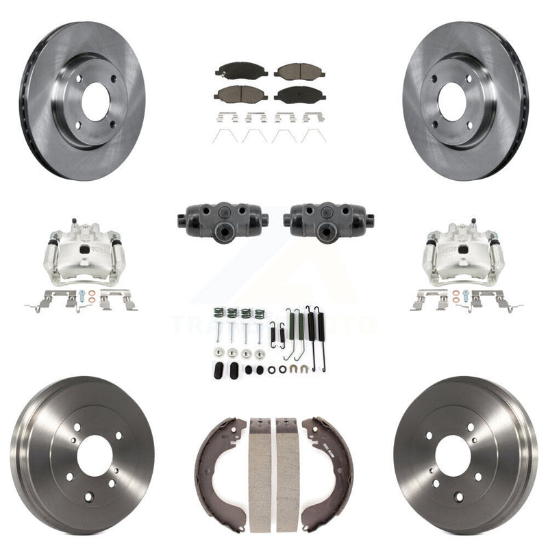 Transit Auto KC8-101366C Disc Brake Kit for 2008 Nissan Versa - Front and Rear product image